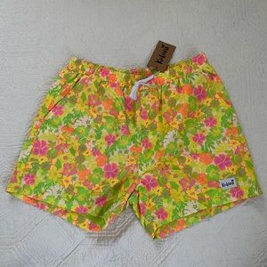 Kulani Kinis Men’s Swim trunks Aloe Reef Size L NWT